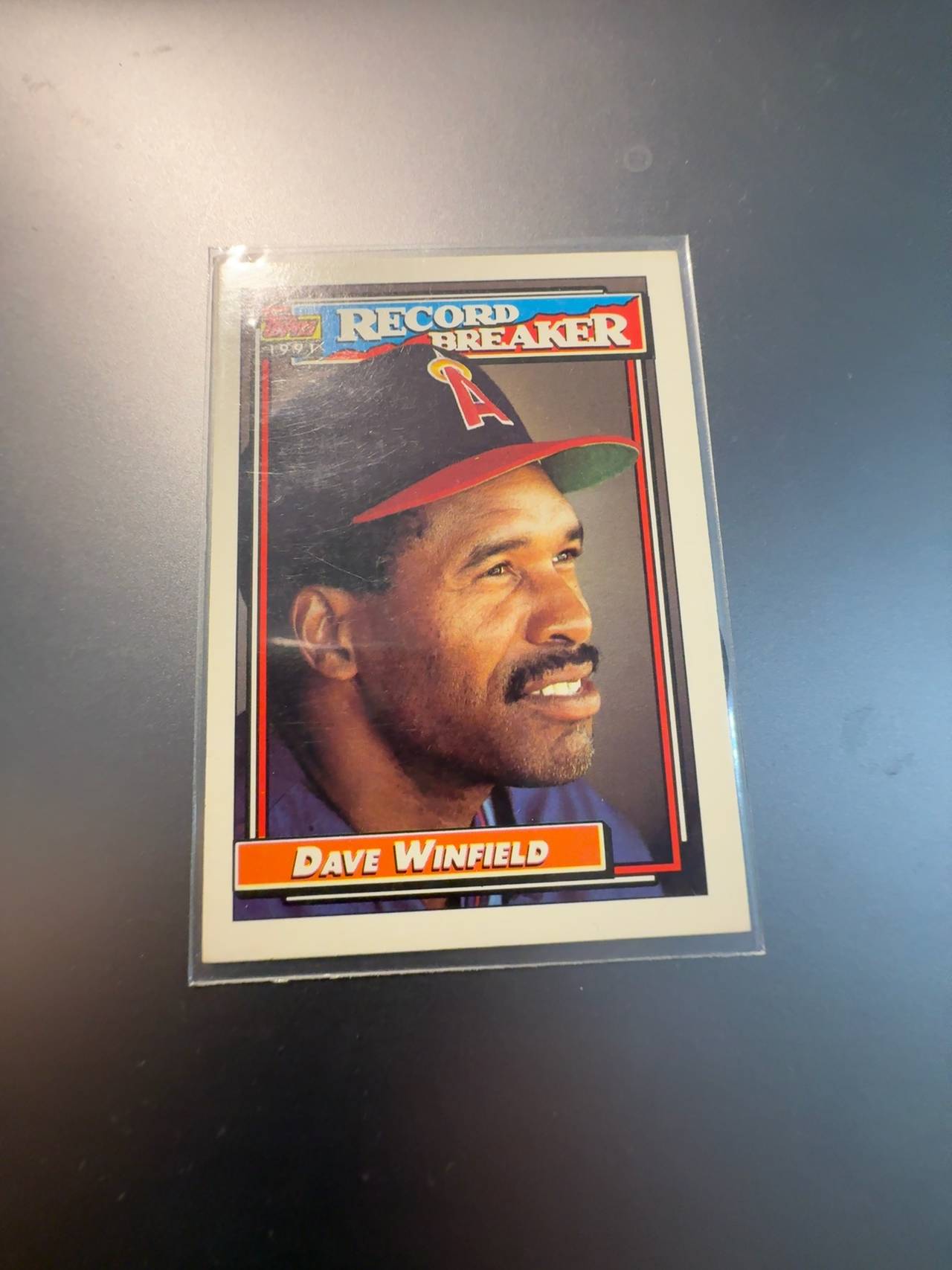 Topps 1992 Dave Winfield Record Breaker #5 Baseball Card