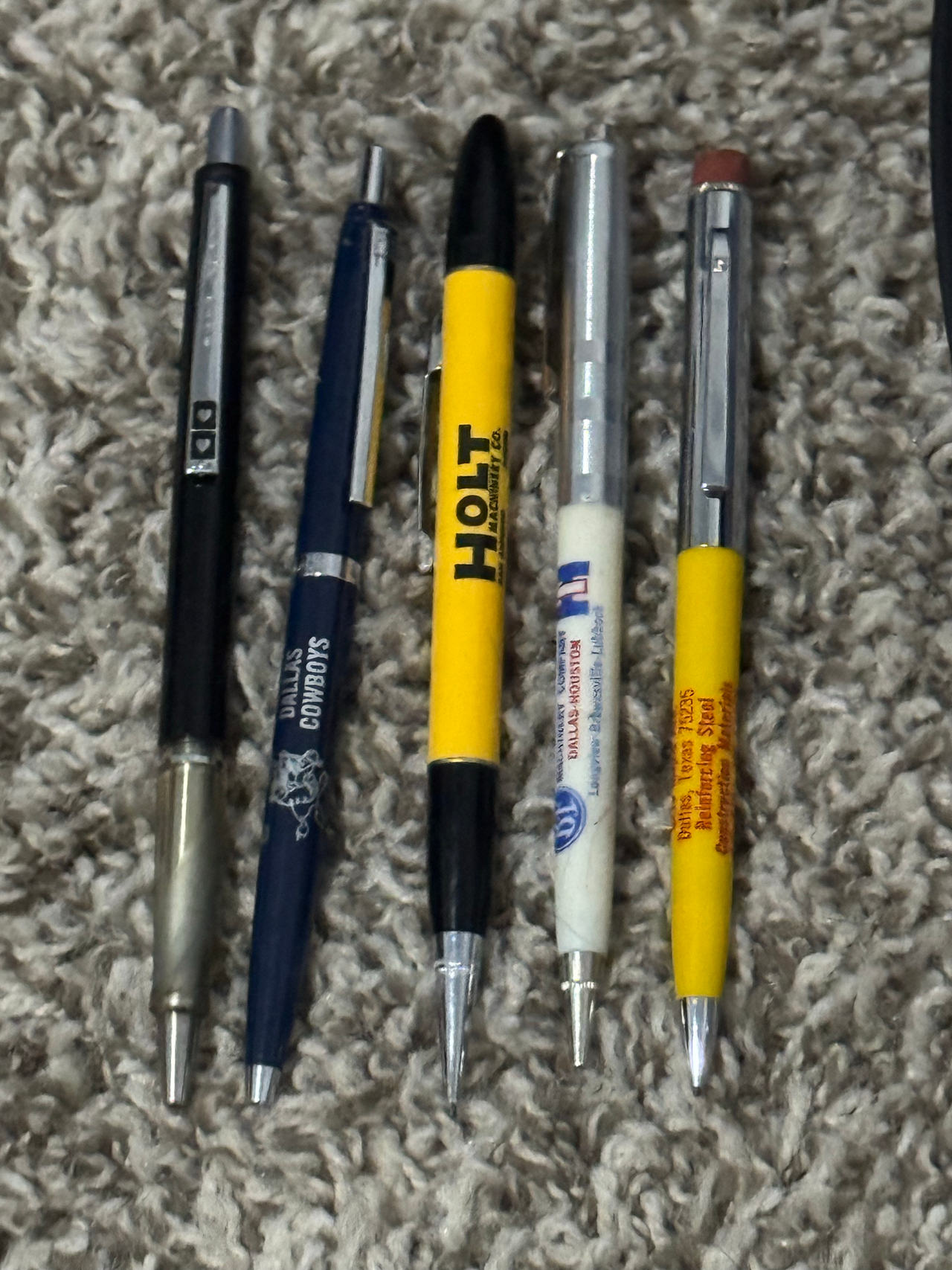 Vintage Advertising Pen and Mechanical Pencil Lot