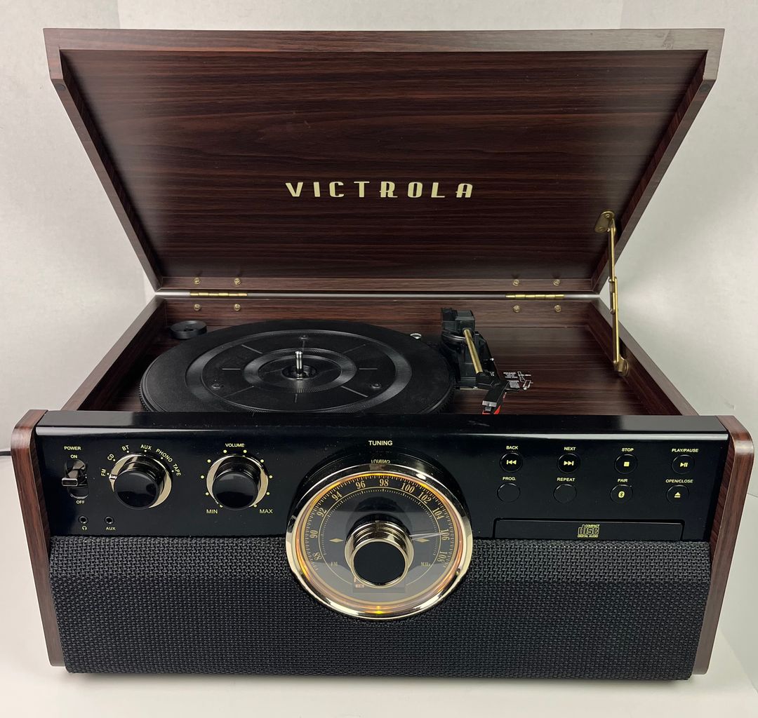 Victrola 6-in-1 Bluetooth Record Player