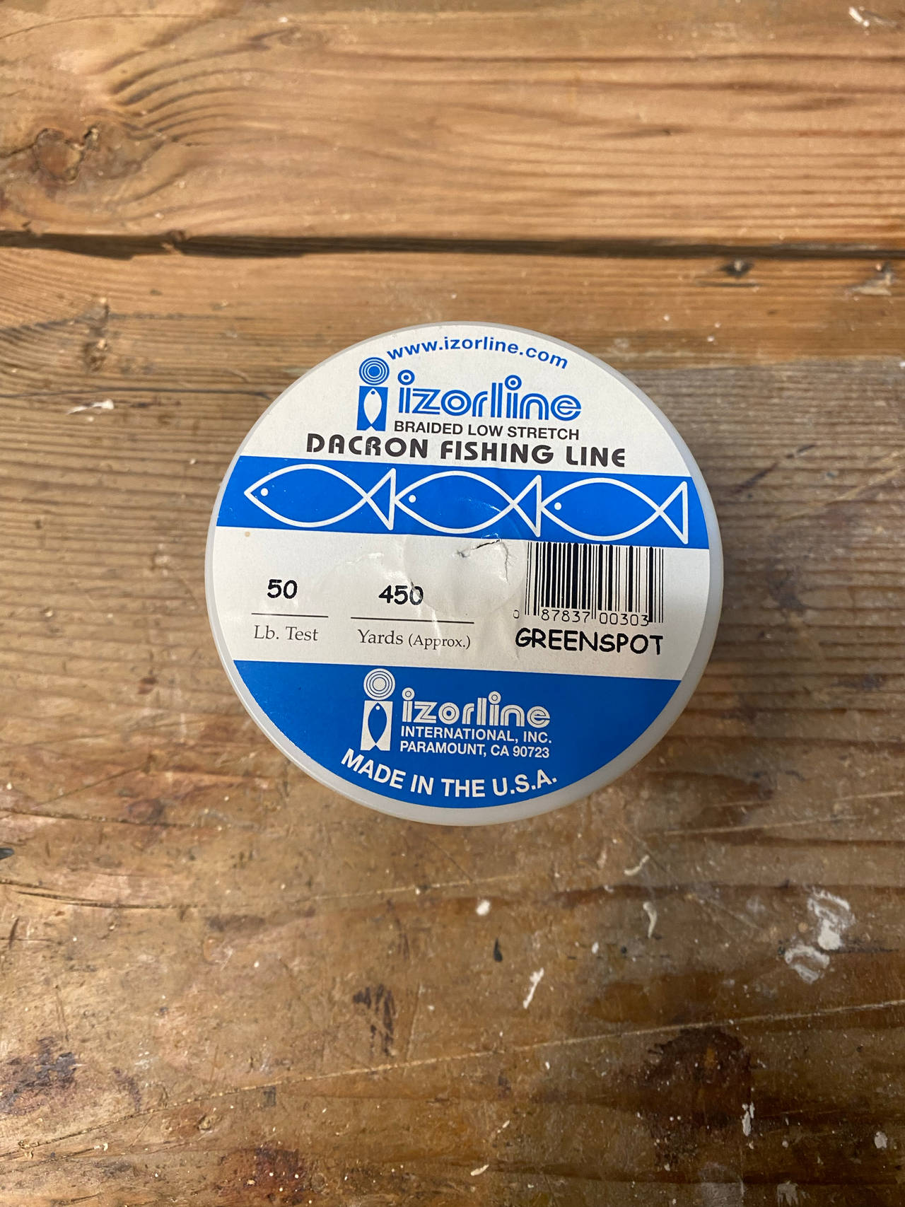 Izorline Dacron Fishing Line