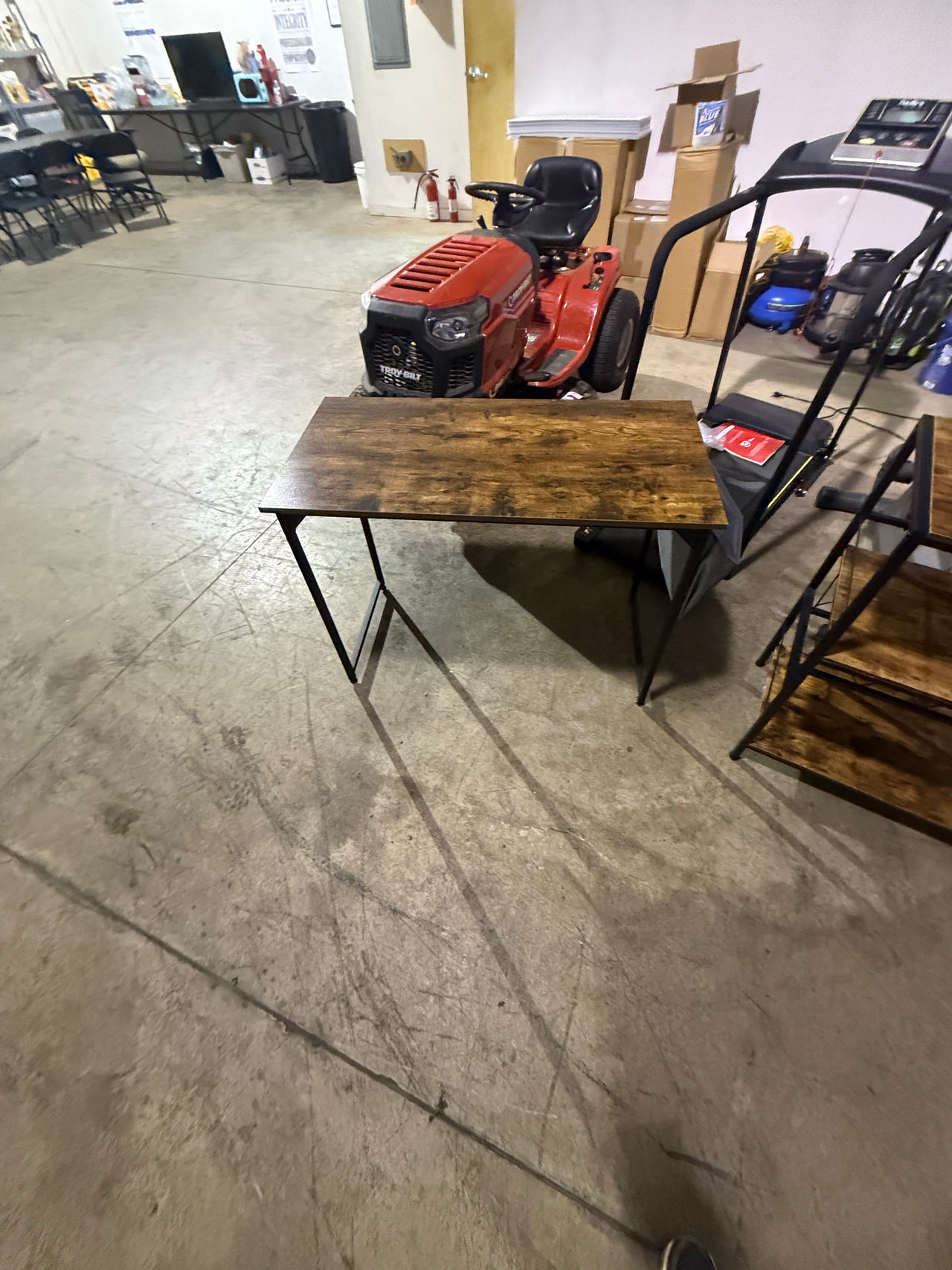 VASAGLE Industrial Computer Desk