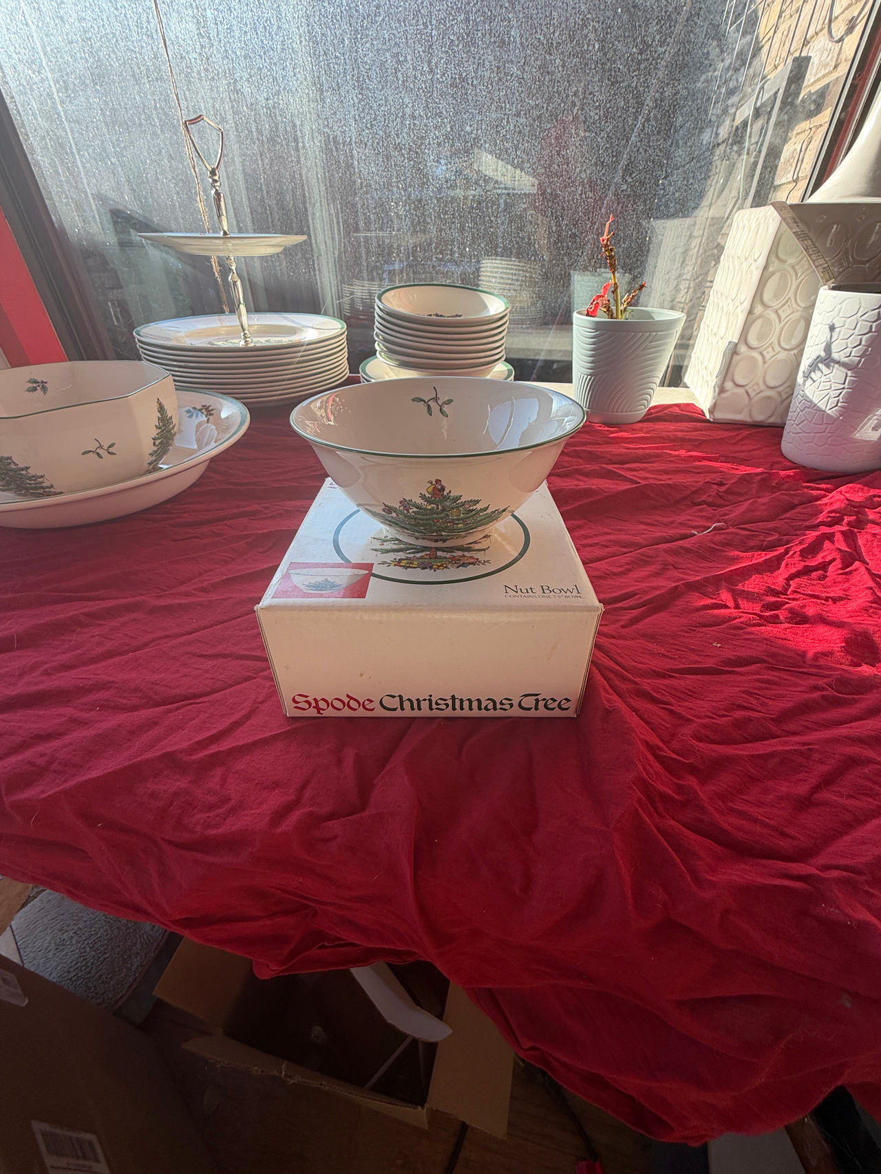 Spode Christmas Tree Nut Bowl
