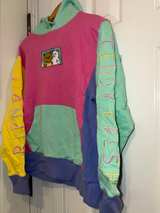Teddy Fresh x Rip N Dip Colorblock Pink Hoodie Small S  - Image 4