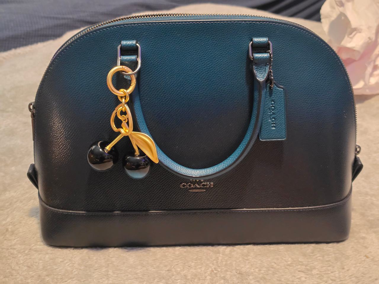 Coach Sierra Satchel in Ombre Crossgrain Leather