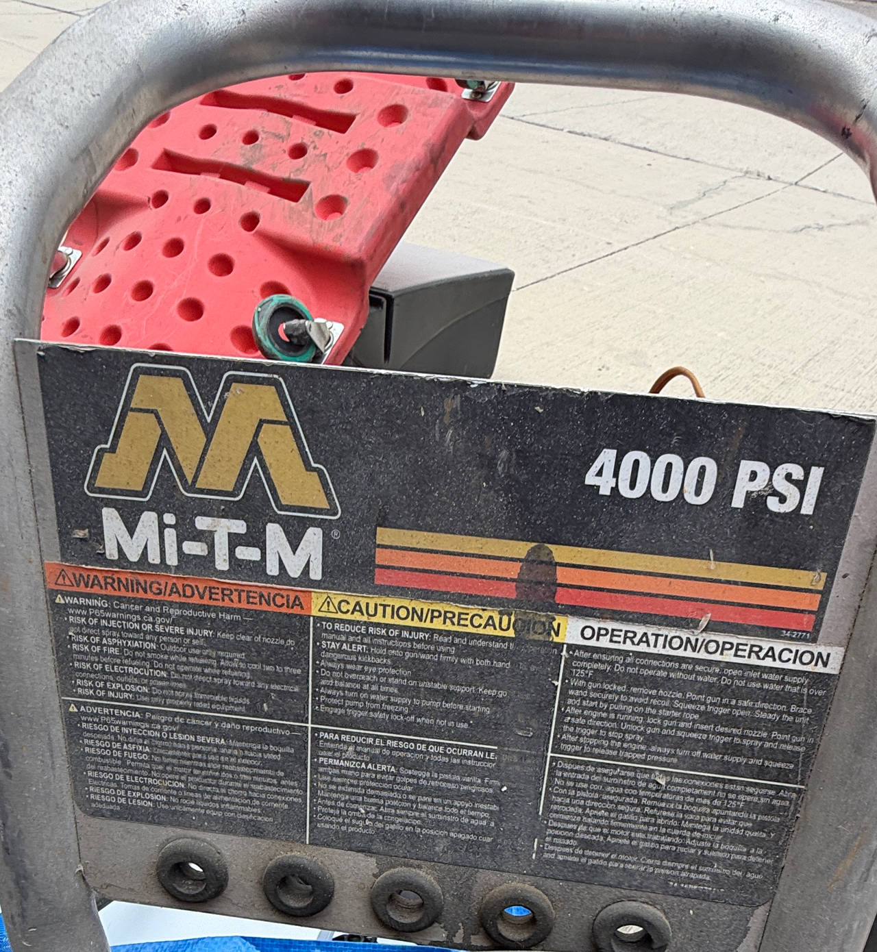 Mi-T-M 4000 PSI Pressure Washer