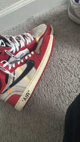 Nike Air Jordan 1 Retro High OG x Off-White 'Chicago' - Image 3