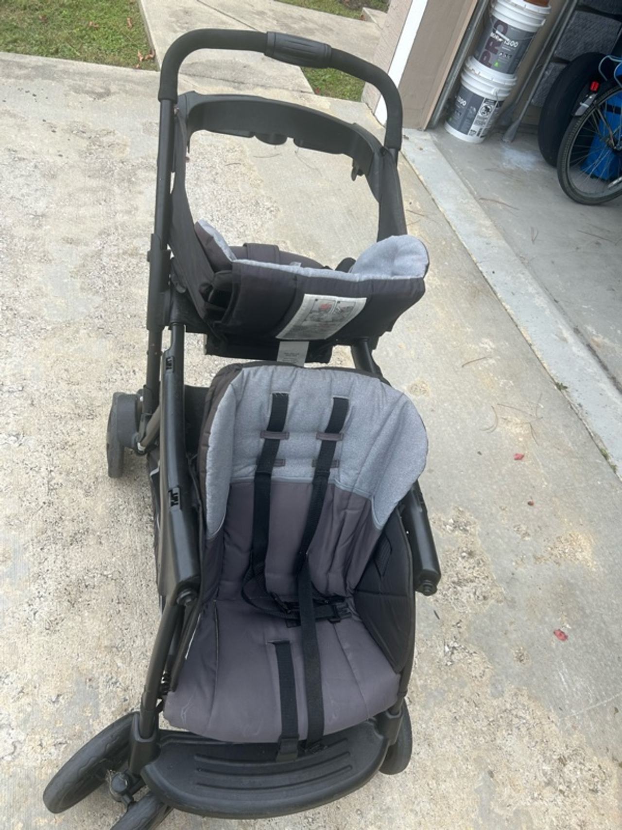 Graco Ready2Grow LX 2.0 Double Stroller Gotham