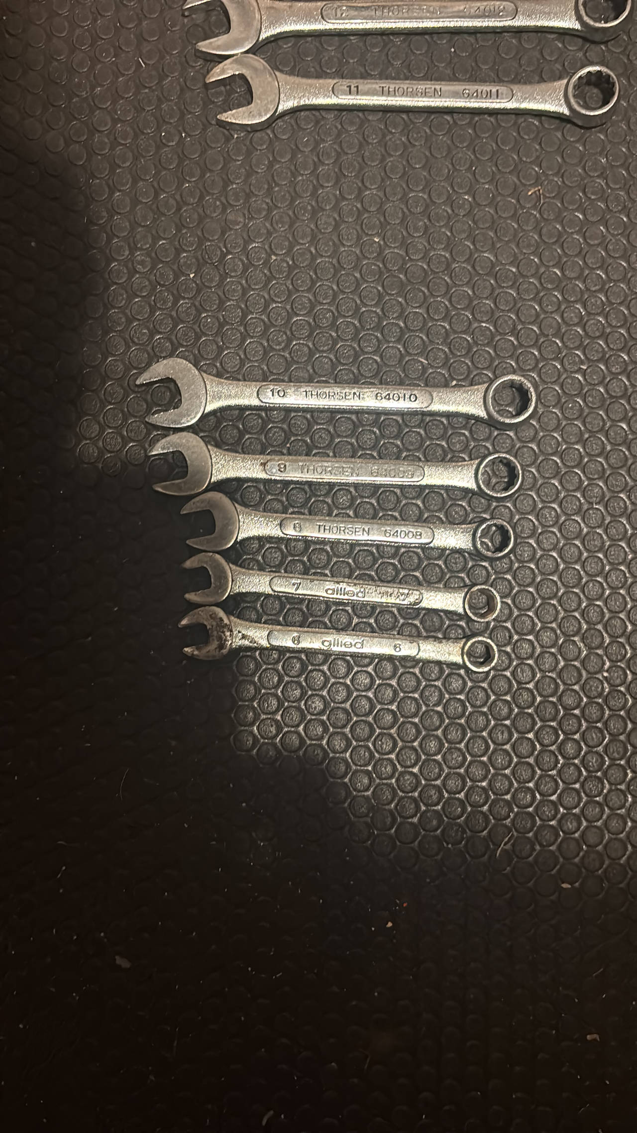 Thorsen and Allied Metric Combination Wrench Lot