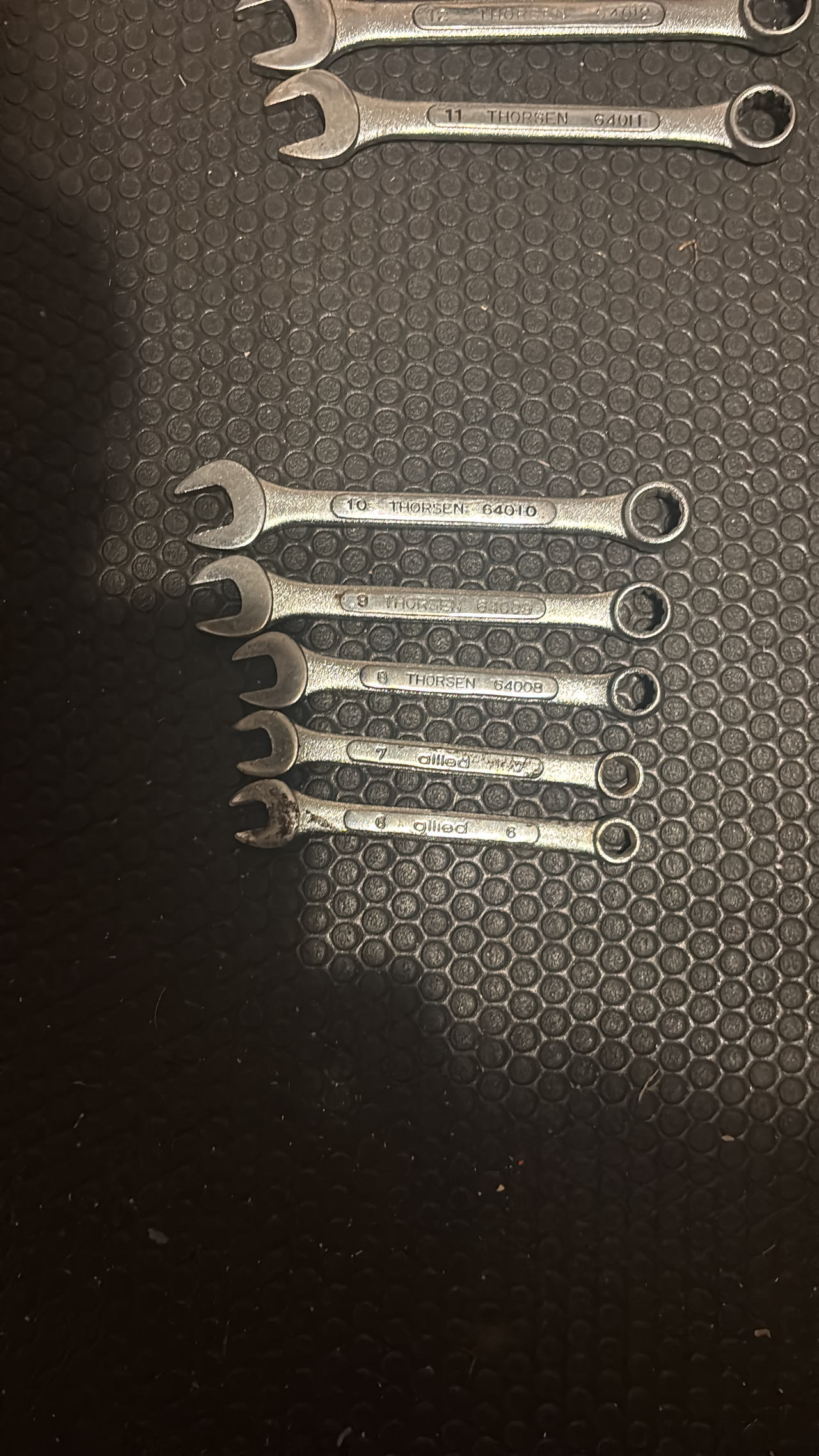 Thorsen and Allied Metric Combination Wrench Lot