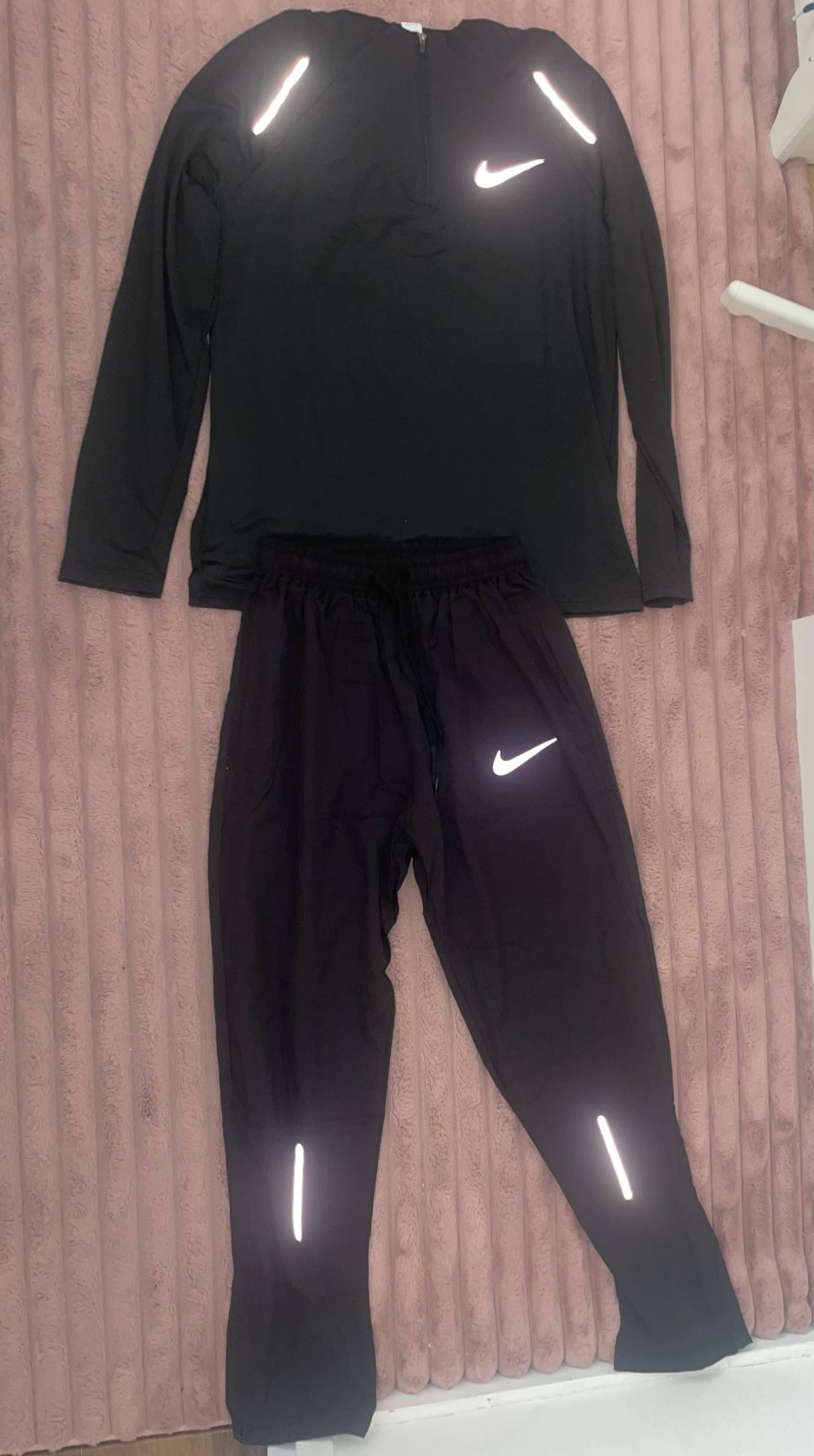 Nike Men's Reflective Running Tracksuit Set