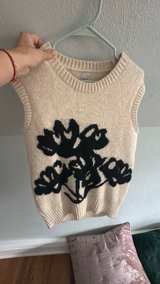 Maeve Anthropologie Floral Sweater Vest - Image 2