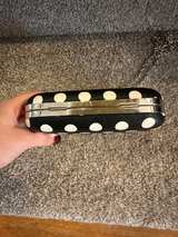 Jessica McClintock Polka Dot Minaudiere Clutch - Image 4