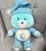 Care Bears Bedtime Bear Plush in Pajamas Light Up and Sounds Electronic Doll - Image 1