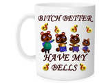 Funny Animal Crossing Mug - His & Hers, Romantic Anniversary Couple Mug - 11oz - Image 3
