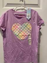 Cat & Jack Girls' Short Sleeve Graphic T-Shirt Violet Heart - Image 2
