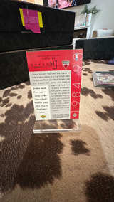 1993 NBA Playoffs Highlights Card - Michael Jordan Scores 54 Points - Image 2