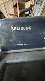 Samsung Black Stainless Top Load Washer and Dryer Set - Image 6