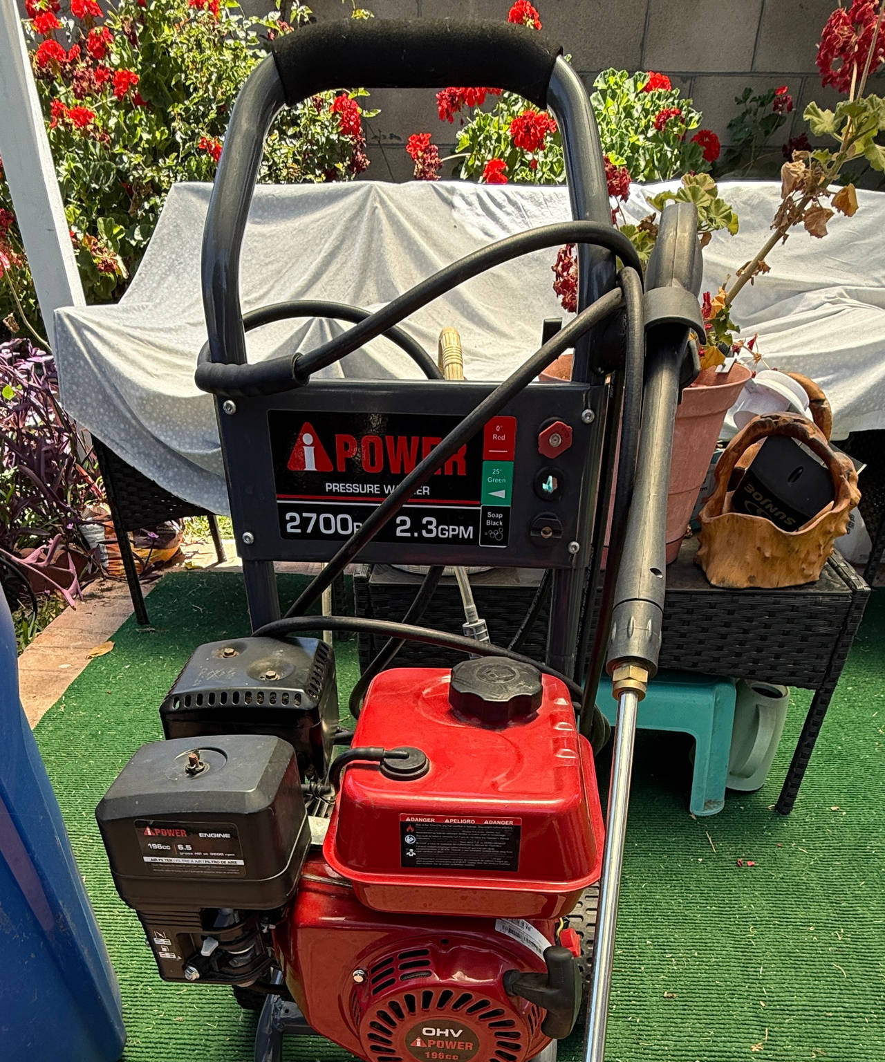 A-iPower APW2700 Gas Powered Pressure Washer