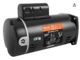VEVOR 1.5 HP Pool Pump Motor 56J Frame 3450RPM - Image 1
