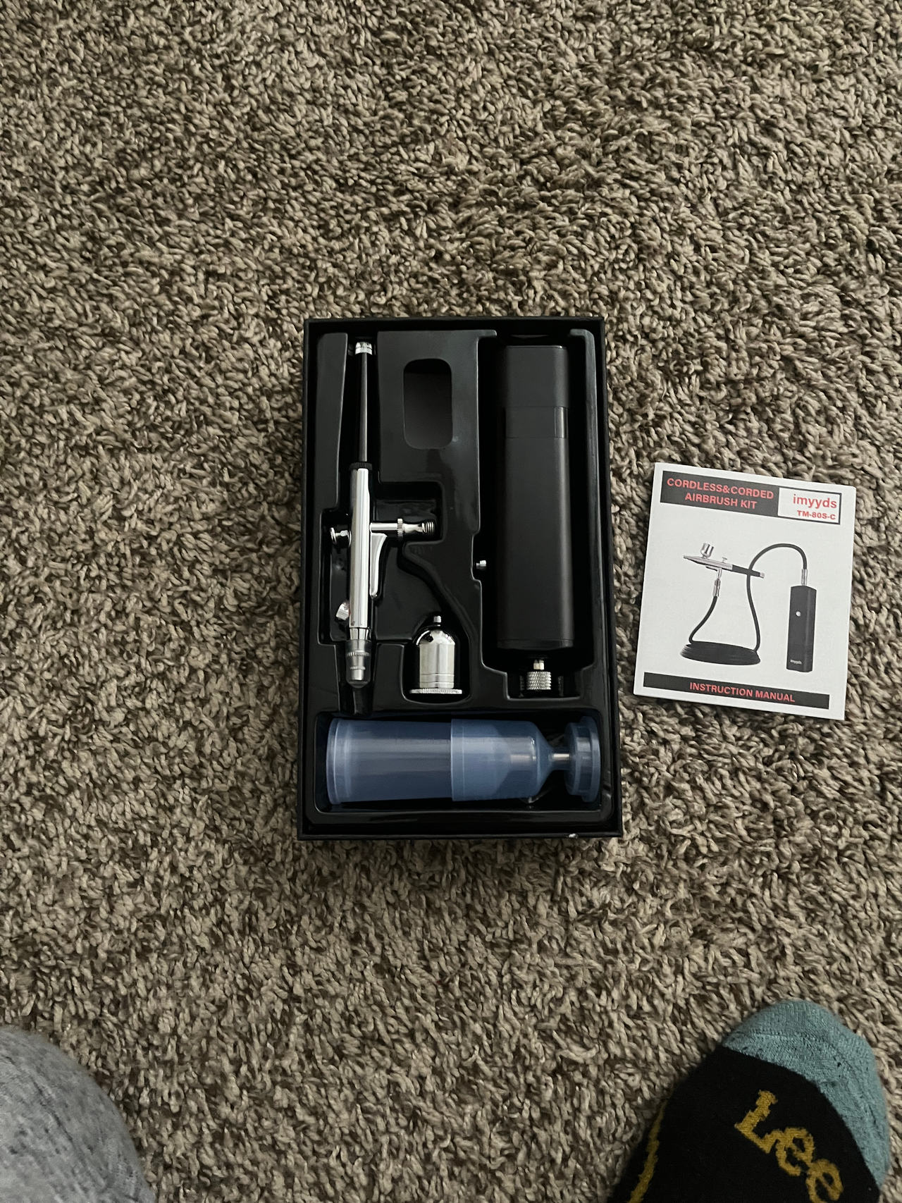 Cordless & Corded Airbrush Kit