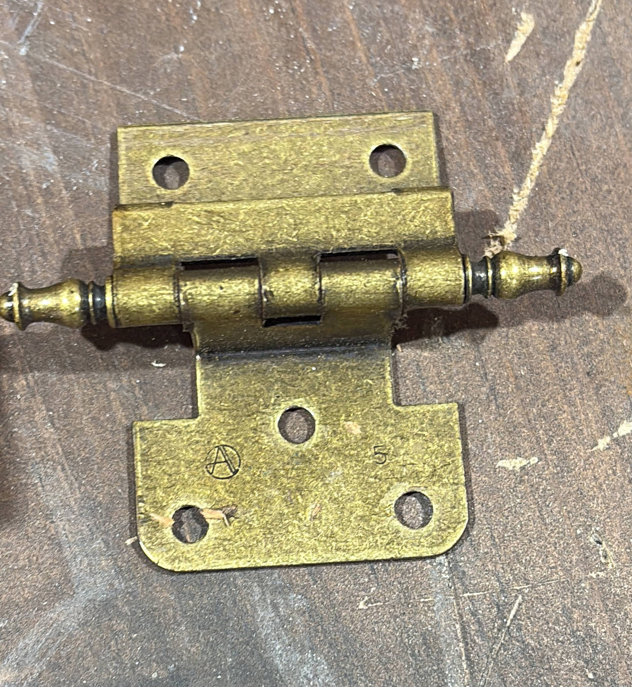 Amerock Antique Brass Full Wrap-Around Cabinet Hinge