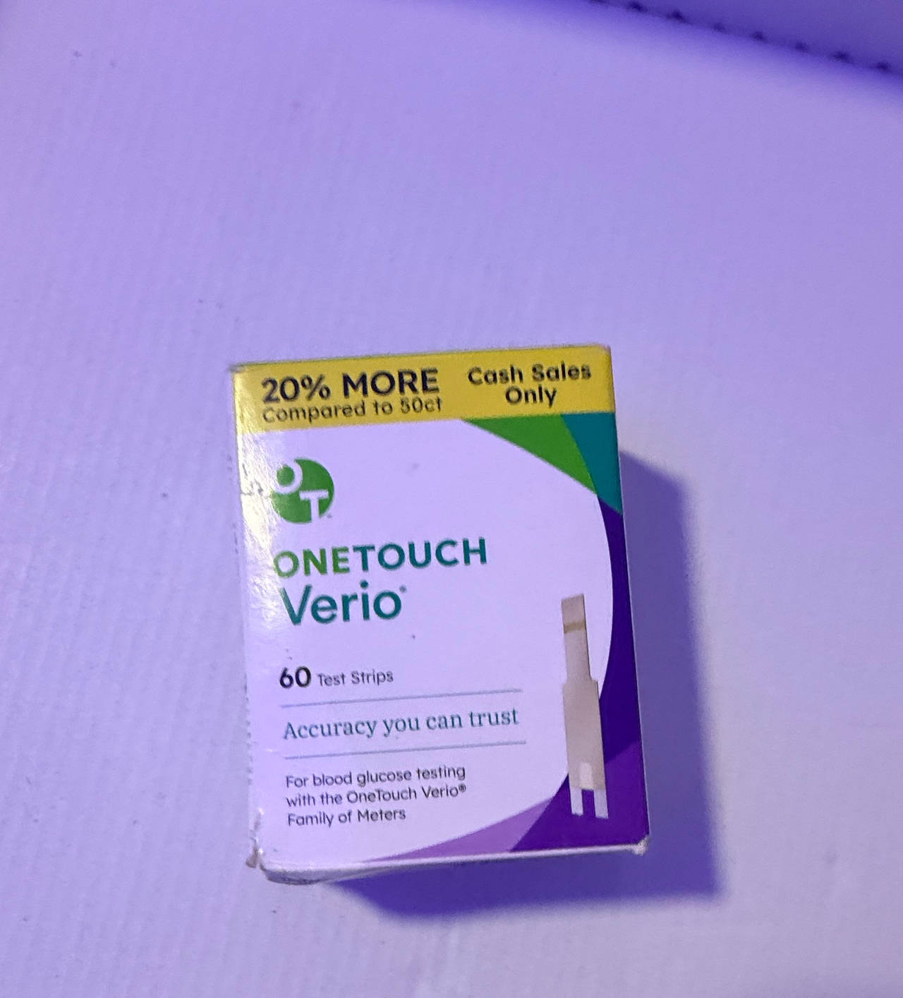 OneTouch Verio Test Strips 60ct