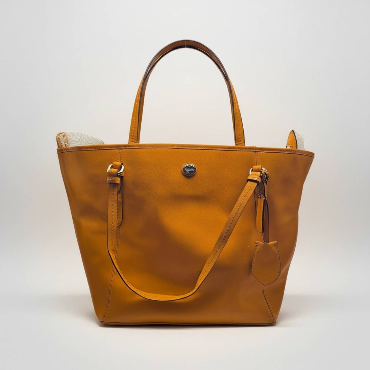 Coach City Zip Tote in Crossgrain Leather