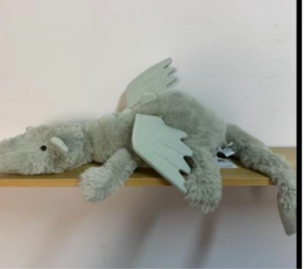 Jellycat Sage Dragon Large Plush - Sage Green