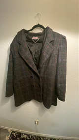 New York Girl Wool Blend Coat L/XL - Image 3
