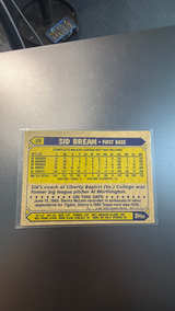 Topps 1987 Sid Bream #35 Pittsburgh Pirates Baseball Card - Image 2