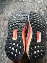 adidas Ultraboost 19 Grey Solar Red Size 8 Mens - Image 3