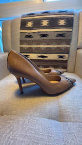Lauren Ralph Lauren Lanette Snakeskin Toe Pump size 11B - Image 3