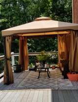 New 10x10 Skyline Gazebo, Nutmeg - Image 8