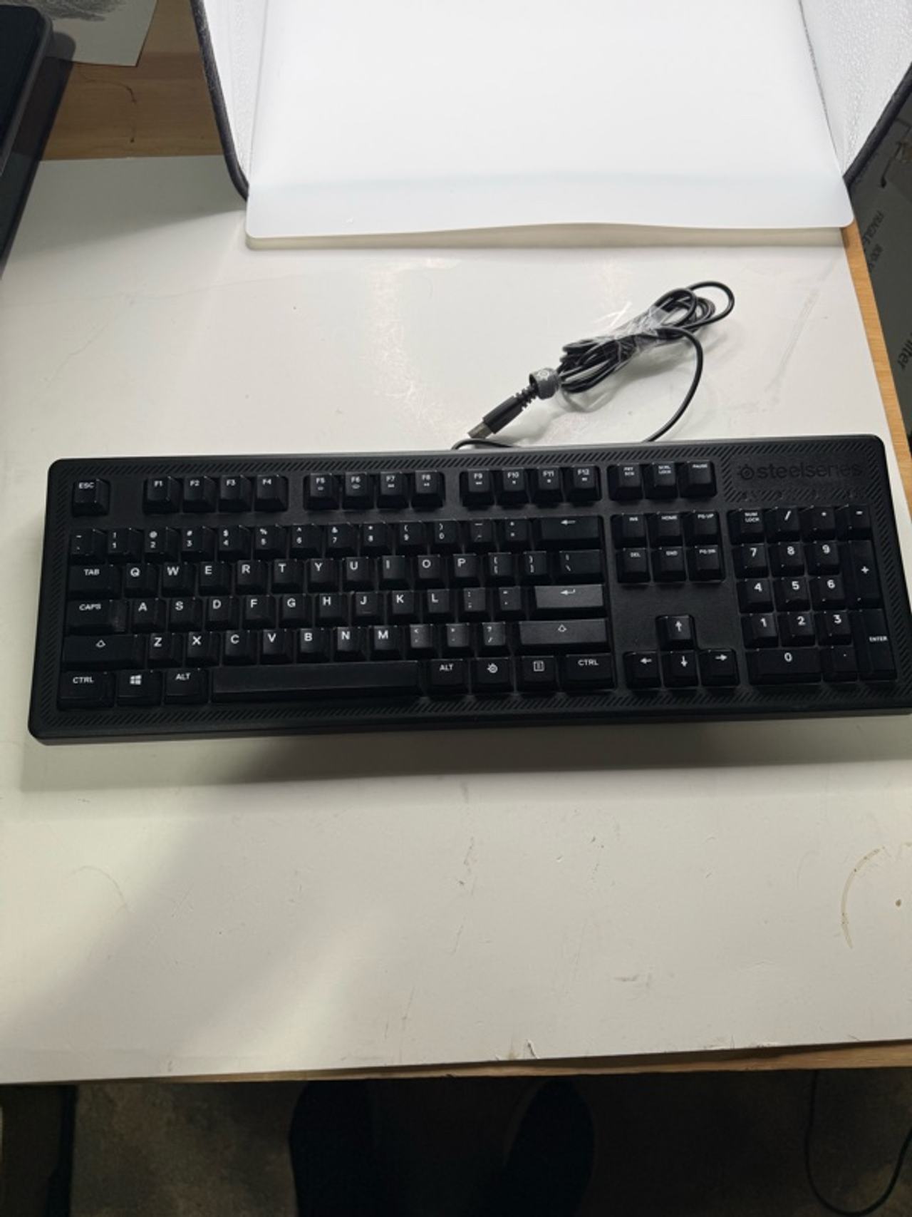 SteelSeries Apex 100 Gaming Keyboard Blue LED