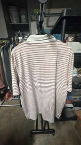 Under Armour Playoff 3.0 Stripe Golf Polo White/Red Size XL - Image 3