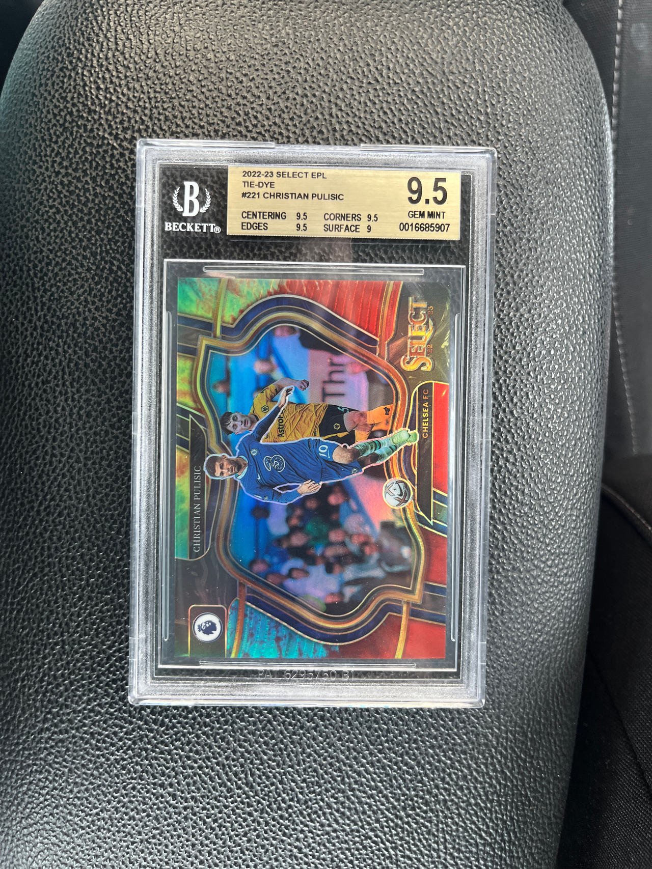 2022-23 Select EPL Tie-Dye Christian Pulisic #221