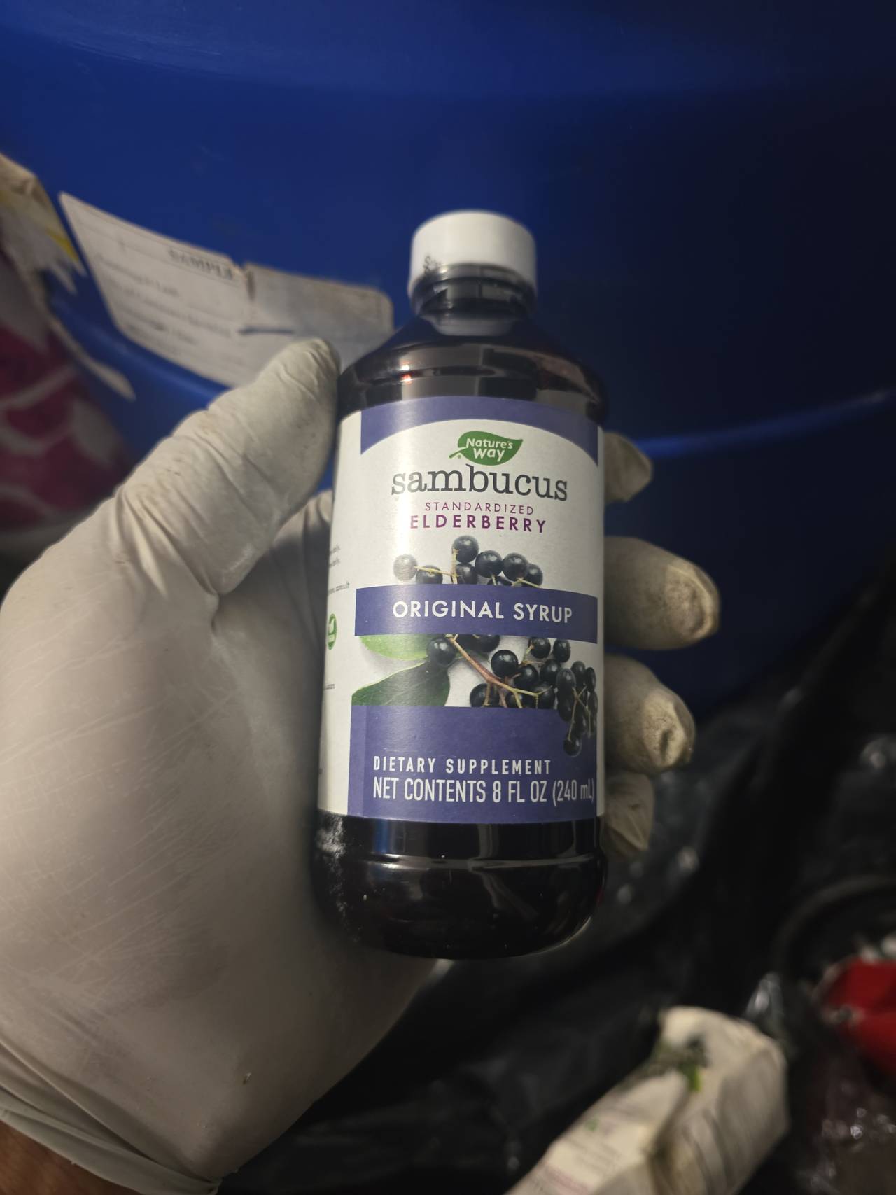 Nature's Way Sambucus Original Elderberry Syrup 8 fl oz