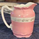 Antique Shaving Mug with Gold Flower Trim - Image 1
