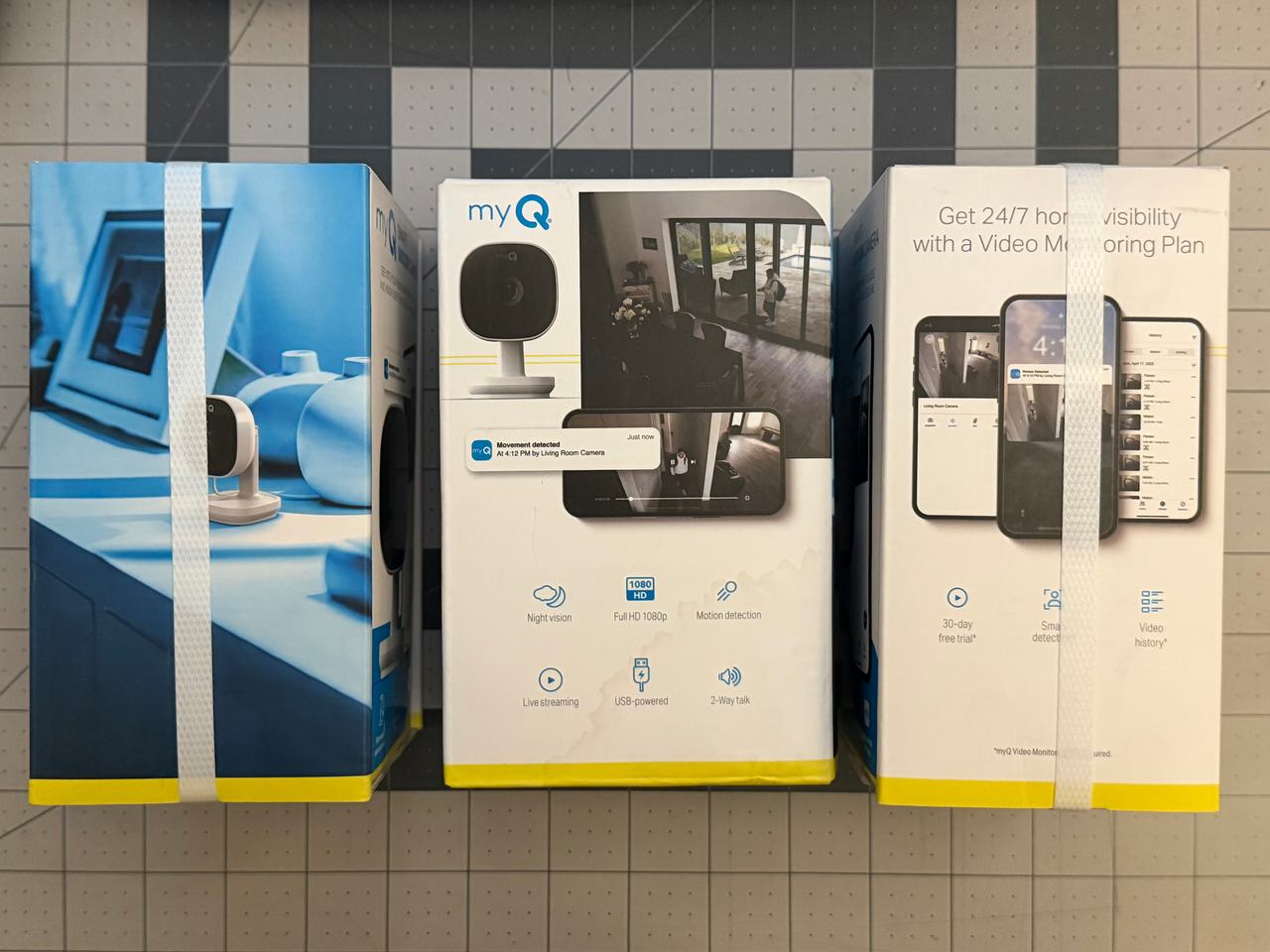 3 Chamberlain myQ Smart Indoor Cameras