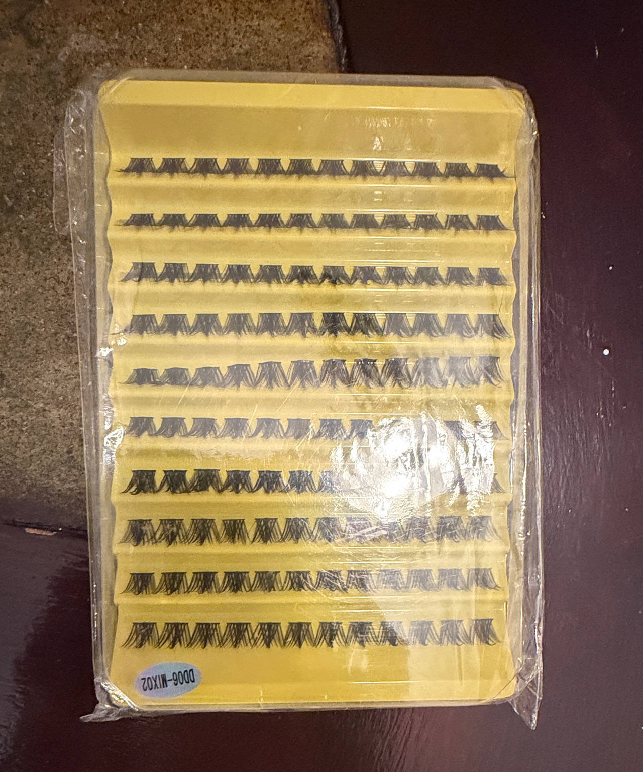 Individual Eyelash Clusters Extension Tray