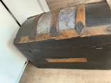 Antique Vintage Dome Top Steamer Chest/Trunk  - Image 4