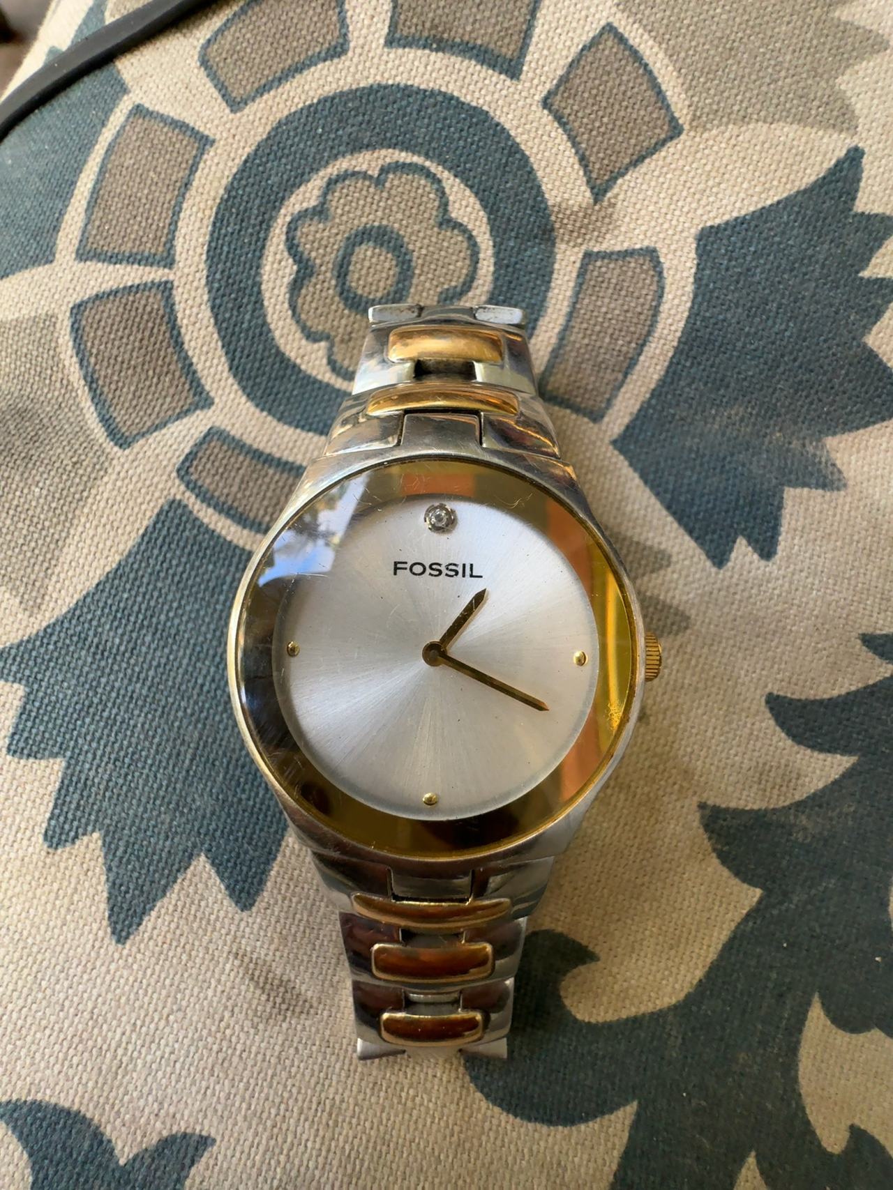 Fossil Arkitekt FS4040 Two-Tone Stainless Steel Men's Watch