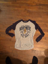West Virginia Mountaineers Raglan Long Sleeve Shirt - Image 1