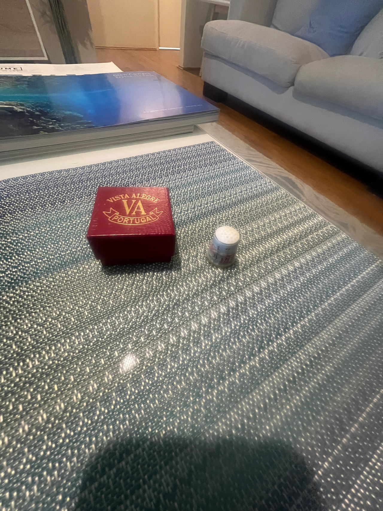 Vista Alegre Porcelain Miniature Box