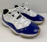 Jordan Air Jordan 11 Retro Womens Size 8.5 Low Concord Shoes White AH7860-100 - Image 4