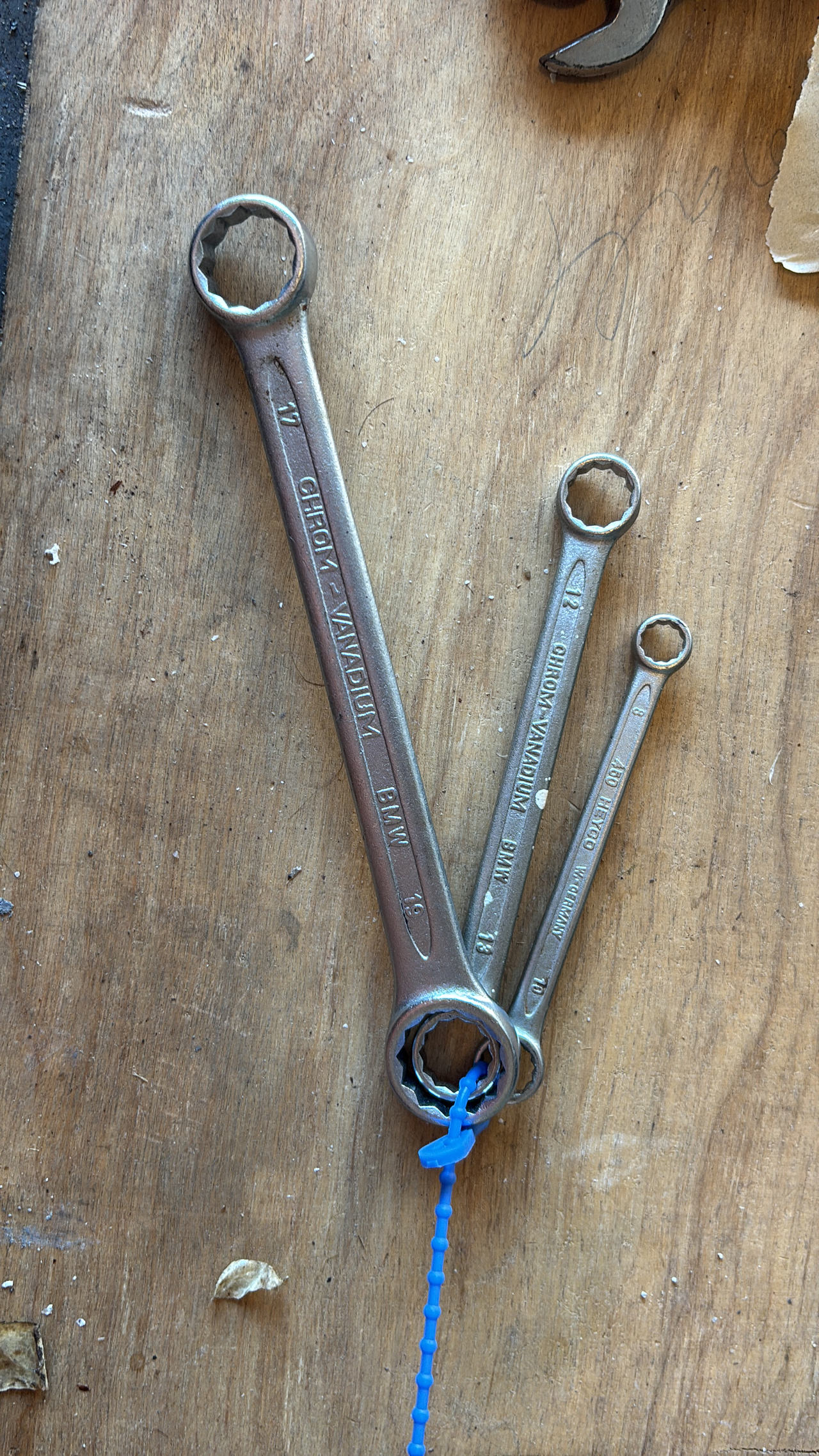 BMW Heyco Double Box End Wrench Set
