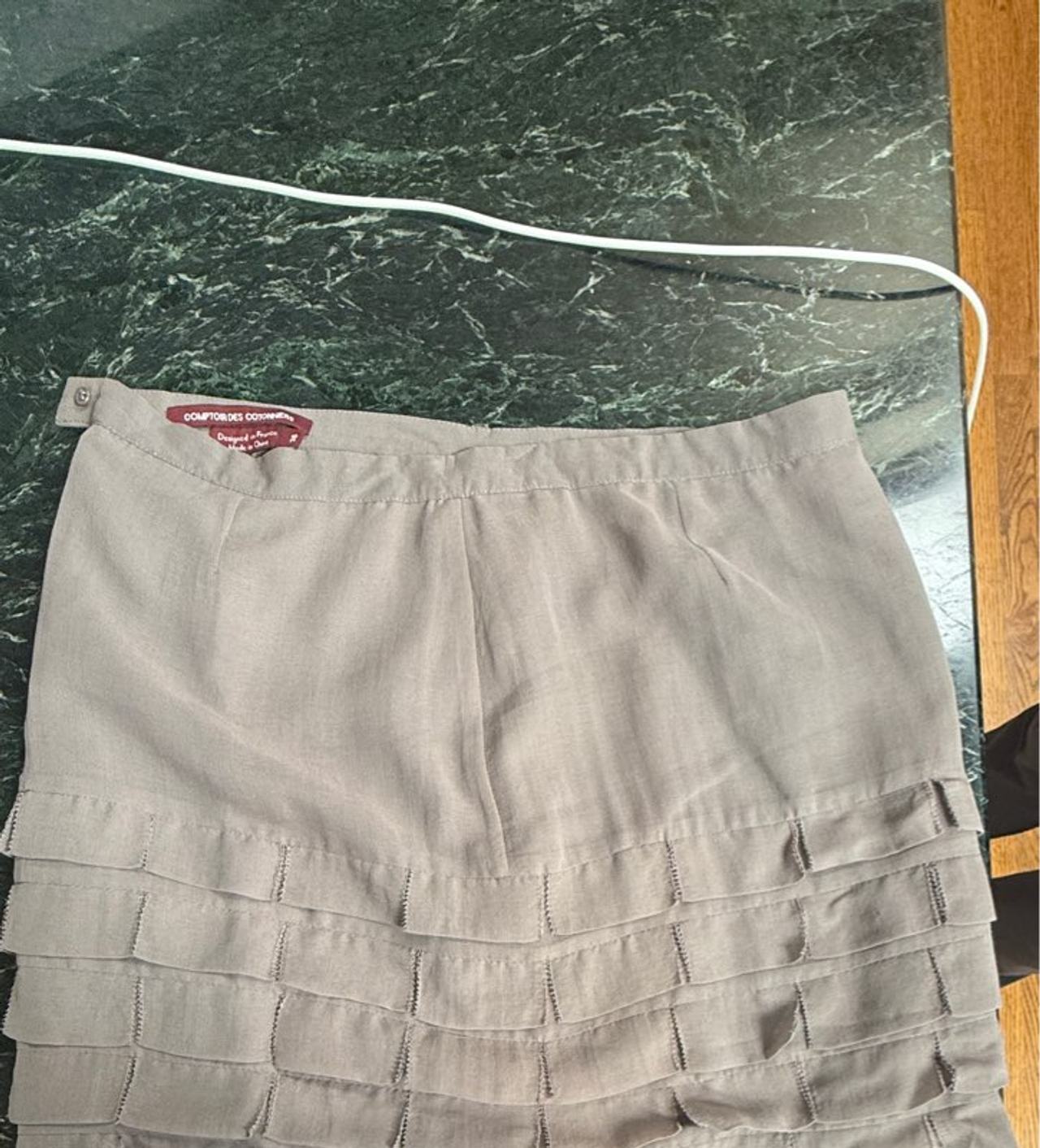 Comptoir des Cotonniers Tiered Ruffle Skirt size 38