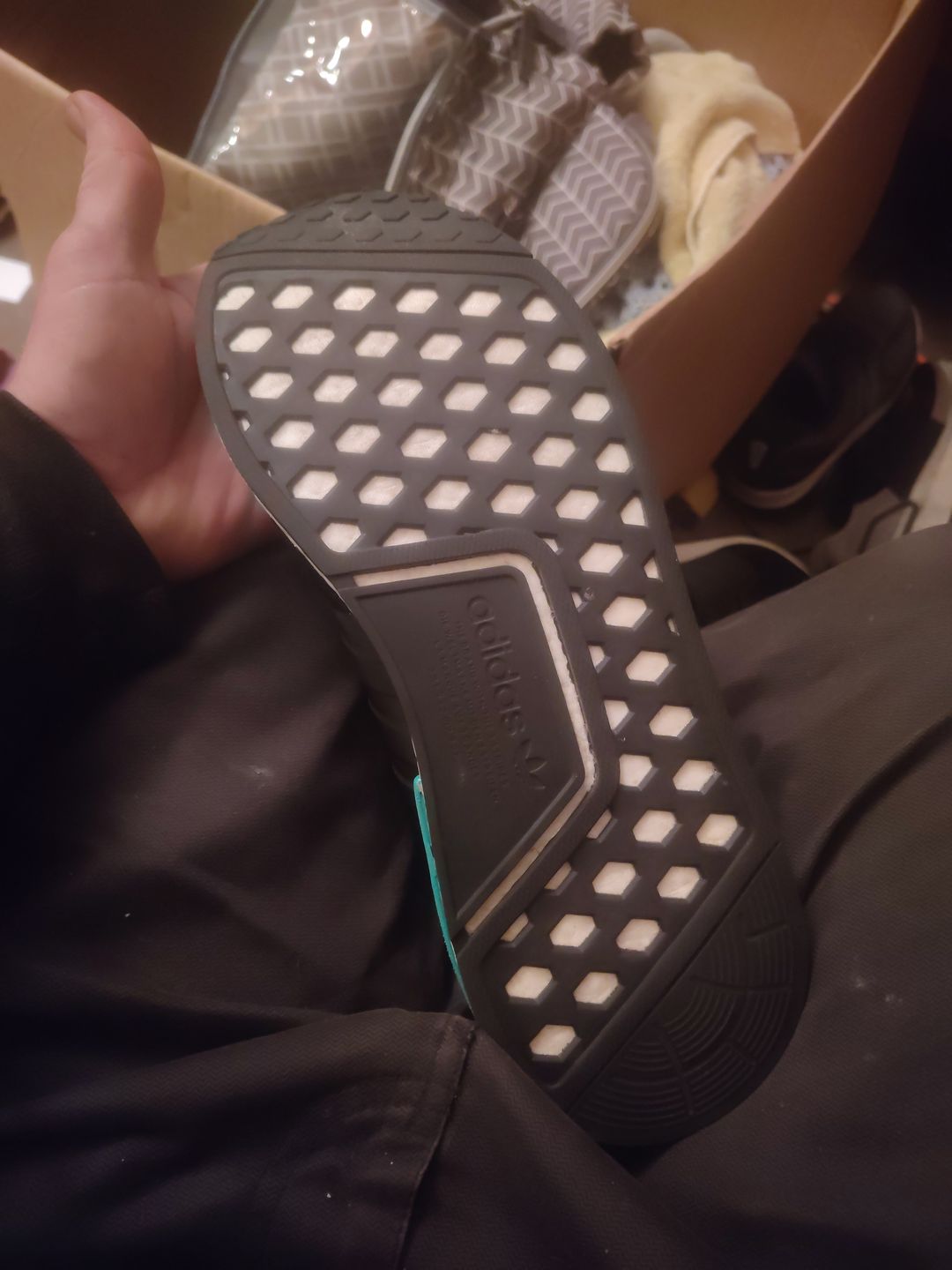 adidas NMD R1 Black Red Blue