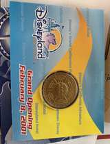 Disney California Adventure Opening Day 2001 Collectible Medallion - Image 3