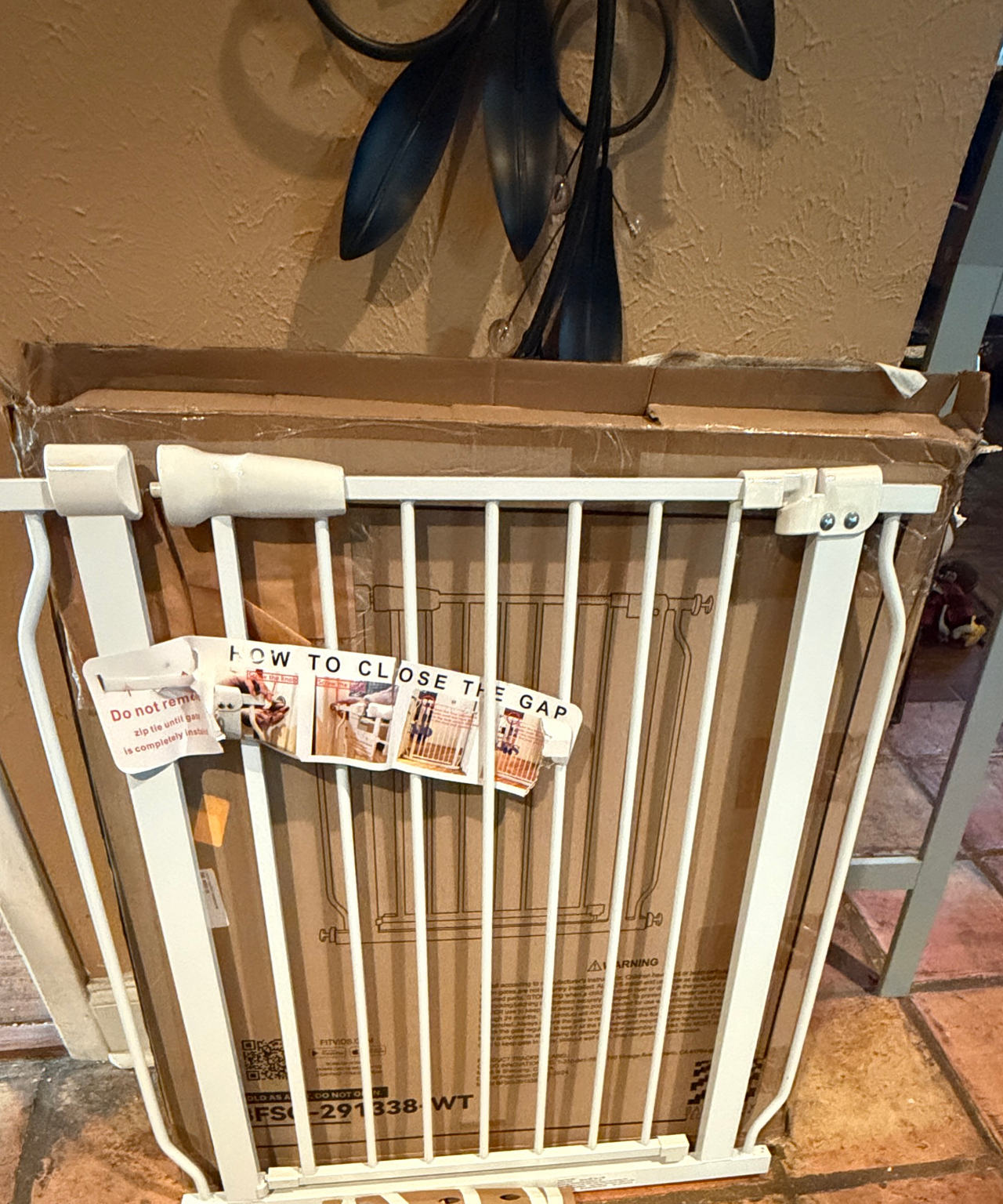 Easy Step Walk Through Baby Gate